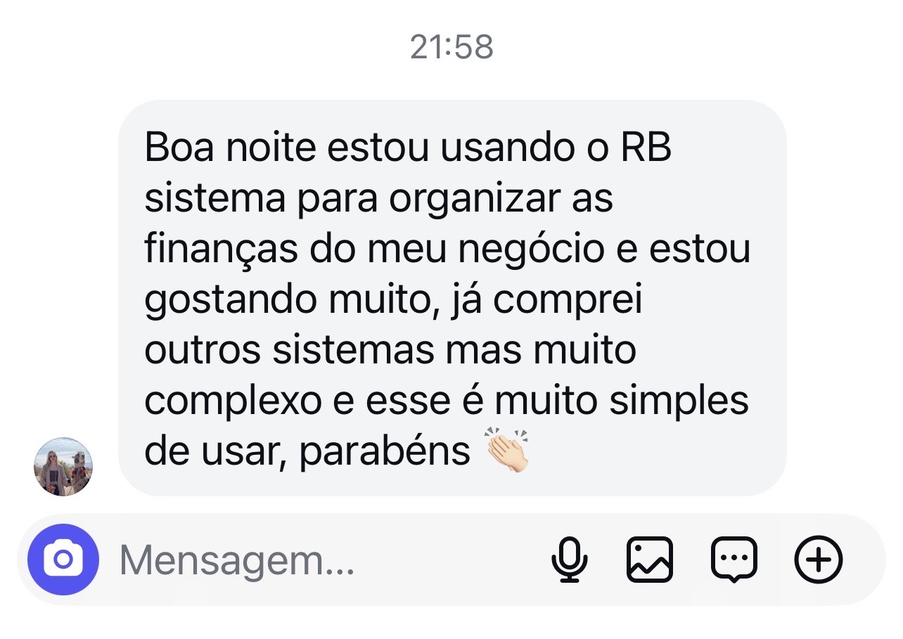 Depoimento cliente 1